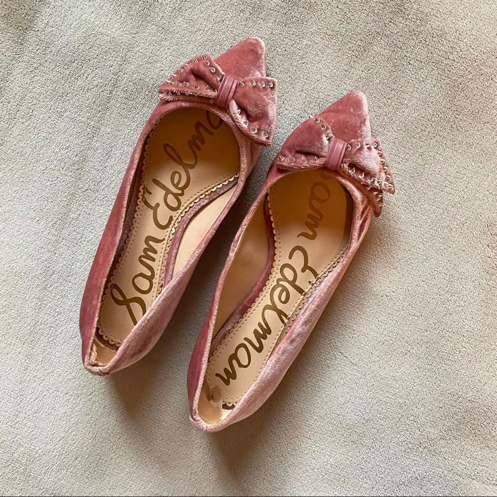 Sam Edelman Raisa Pink Flats 5.5